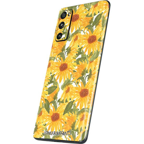 Bouffants and Broken Hearts Sunflowers Galaxy S20 Fan Edition Skin